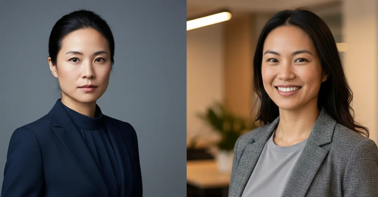 LinkedIn vs Resume vs Teams Photos Comparison